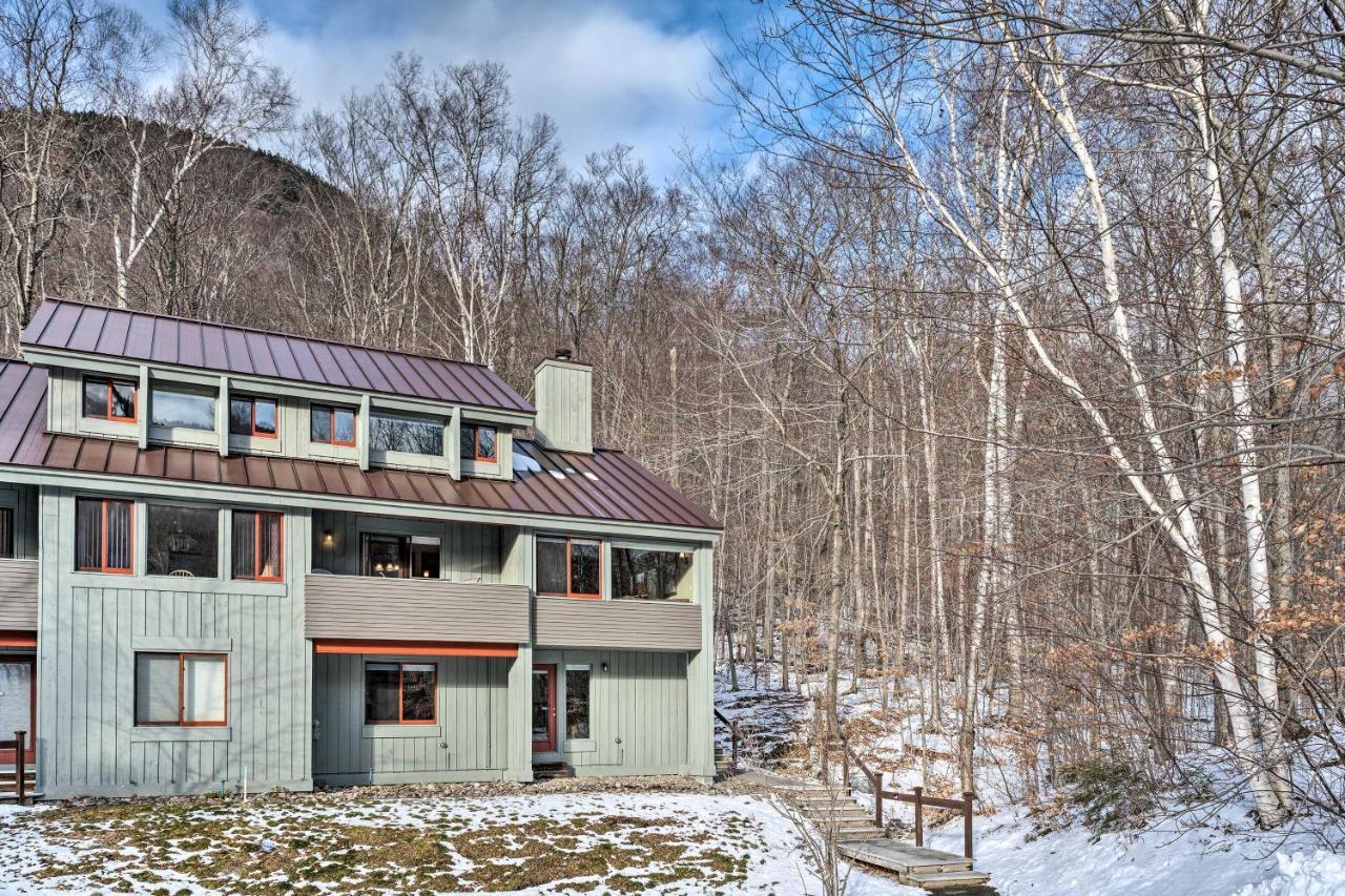 Lincoln Condo With Balcony And View Less Than 2 Mi To Loon Mtn Exterior photo