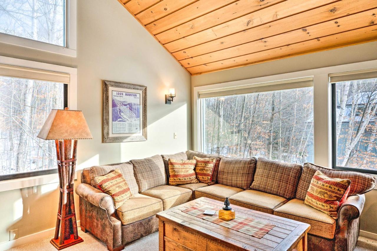 Lincoln Condo With Balcony And View Less Than 2 Mi To Loon Mtn Exterior photo