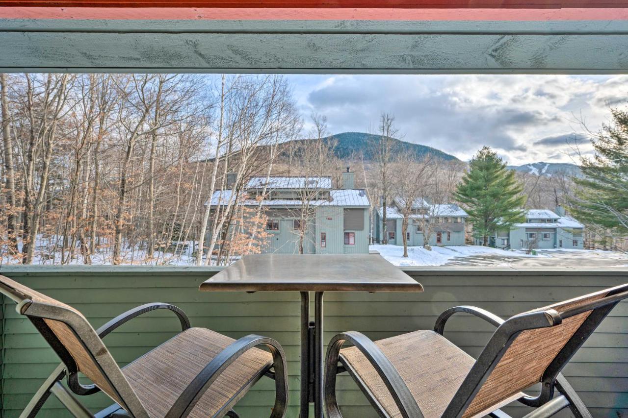 Lincoln Condo With Balcony And View Less Than 2 Mi To Loon Mtn Exterior photo