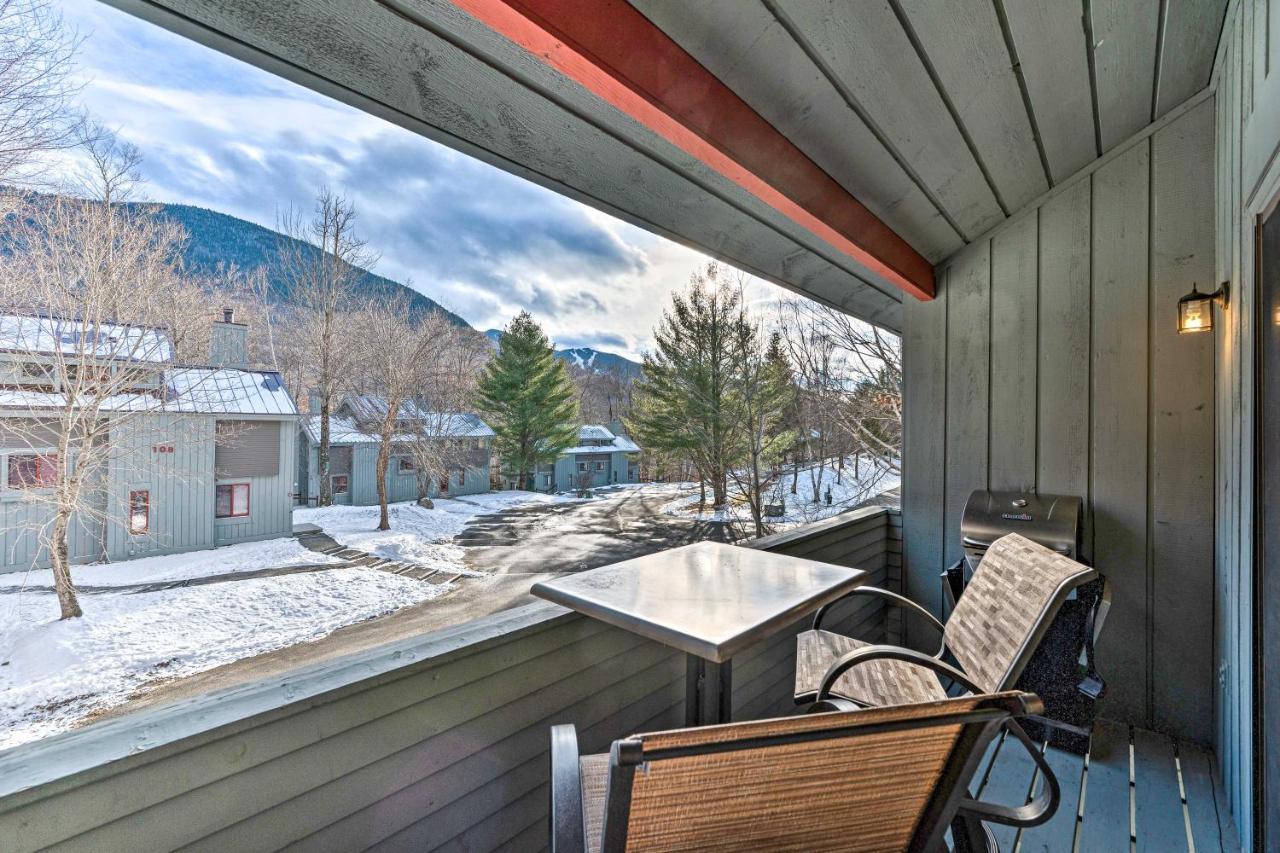 Lincoln Condo With Balcony And View Less Than 2 Mi To Loon Mtn Exterior photo